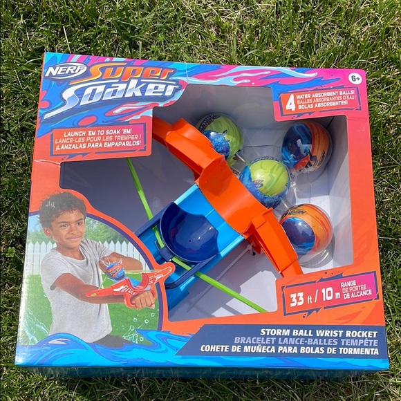 Nerf Other - Nerf Blue and Orange Action Playset with Launcher